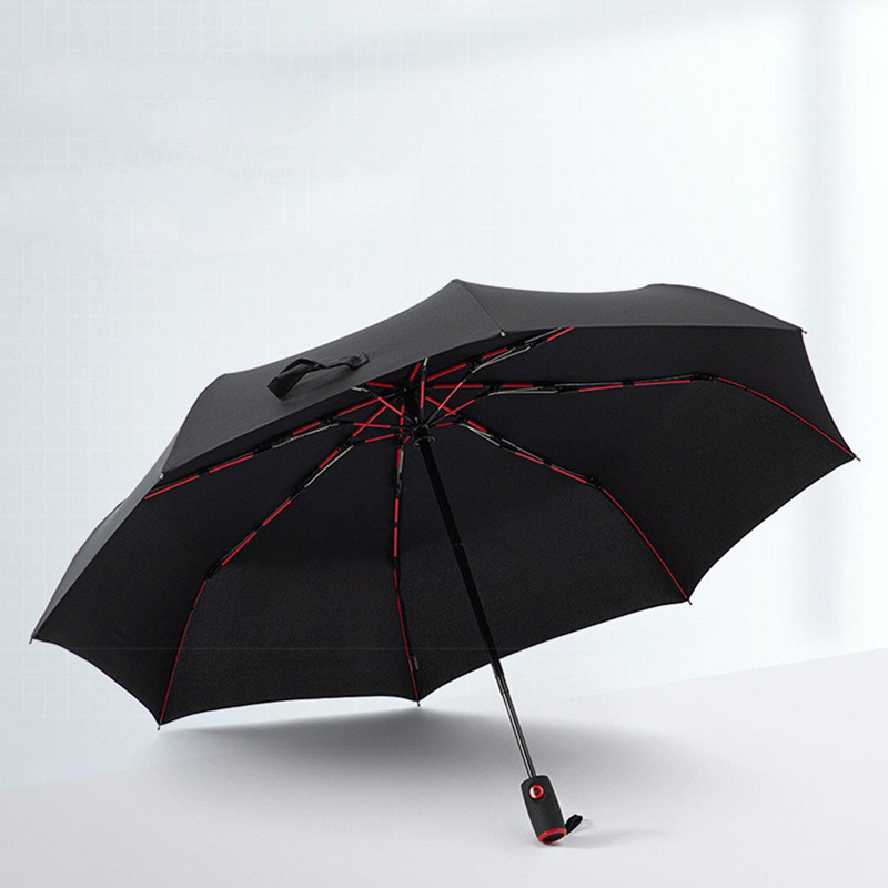 Automatic folding umbrella