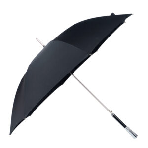 Alloy handle straight umbrella